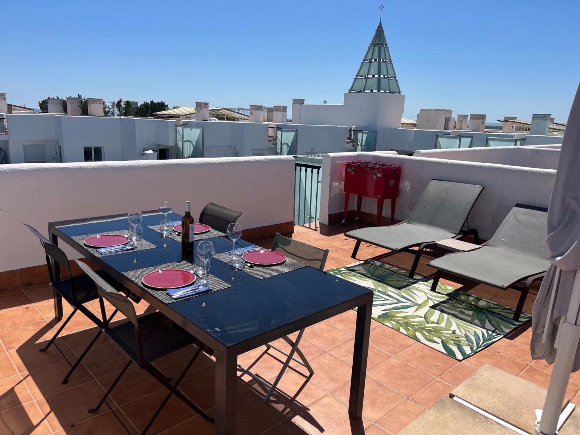 Appartement Avec Terrasse Sur Le Toit Vue Mer Росас Экстерьер фото